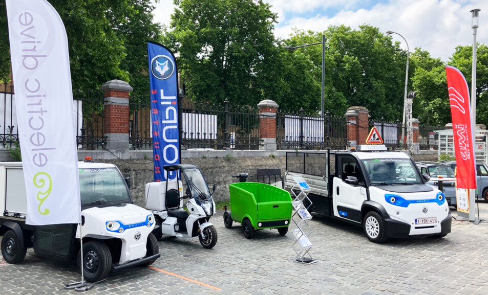 AA-Cargo è stato esposto alla Giornata della mobilità di Bruxelles